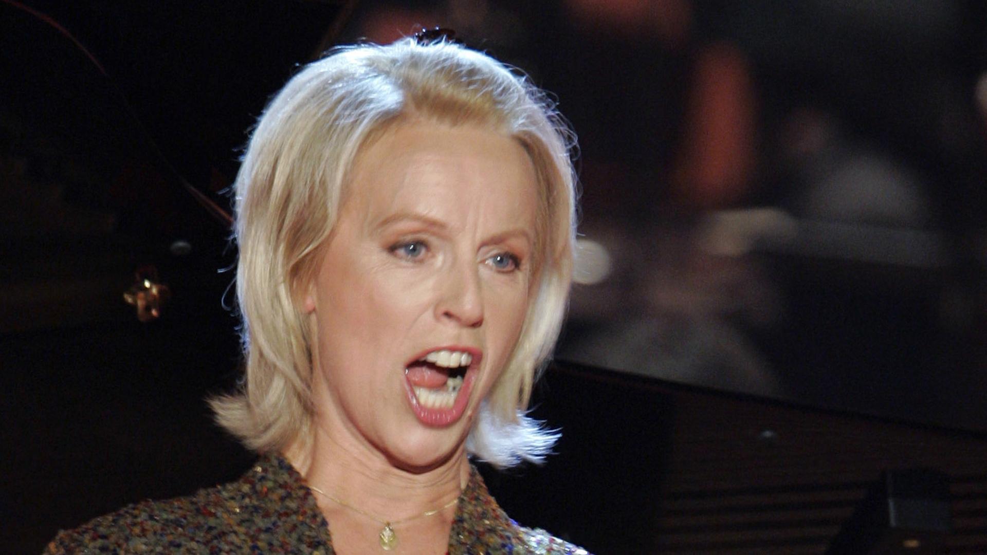 Mezzosopranistin Anne Sofie von Otter Mezzosopranistin Anne Sofie von Otter