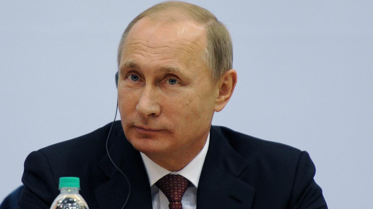 Der russische Präsident Wladimir Putin bei einem Besuch im indischen Neu-Delhi Der russische Präsident Wladimir Putin bei einem Besuch im indischen Neu-Delhi