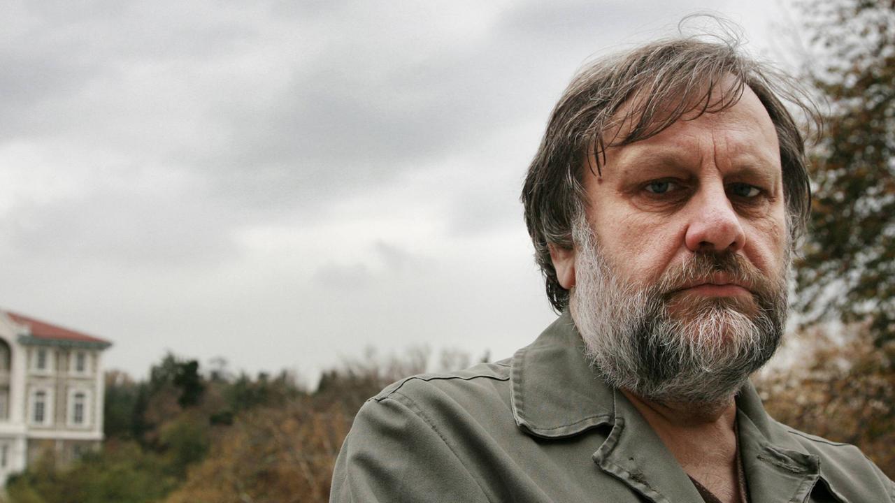Der slowenische Philosoph Slavoj Zizek Der slowenische Philosoph Slavoj Zizek