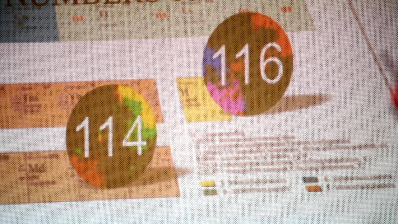 Zu sehen ist eine Tabelle, in runden Kreisen sind die Zahlen 114 und 116 zu sehen.