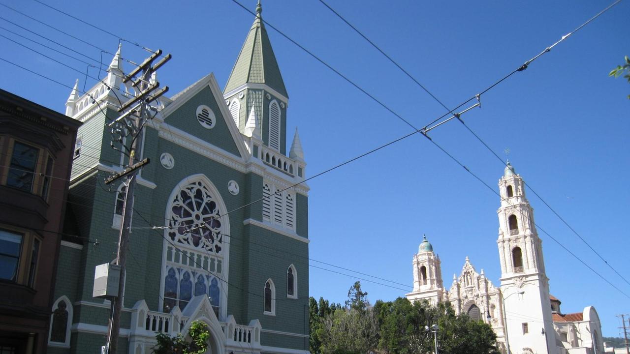Die St. Matthews Lutheran Church in San Francisco.