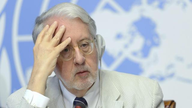 Der Brasilianer Paulo Sergio Pinheiro leitet die Untersuchungskommission des UNO-Menschenrechtsrats zu Syrien.