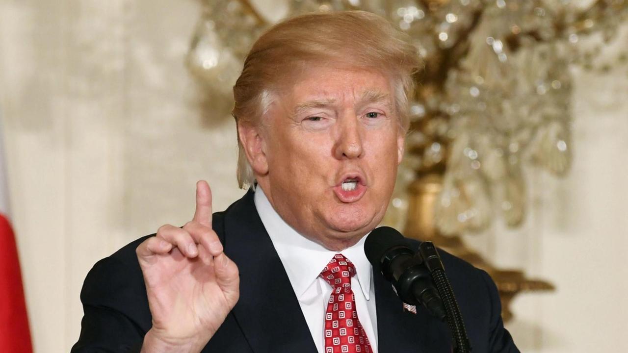 US-Präsident Donald Trump hat mit Strafzöllen auf europäische Autos gedroht. US-Präsident Donald Trump hat mit Strafzöllen auf europäische Autos gedroht.