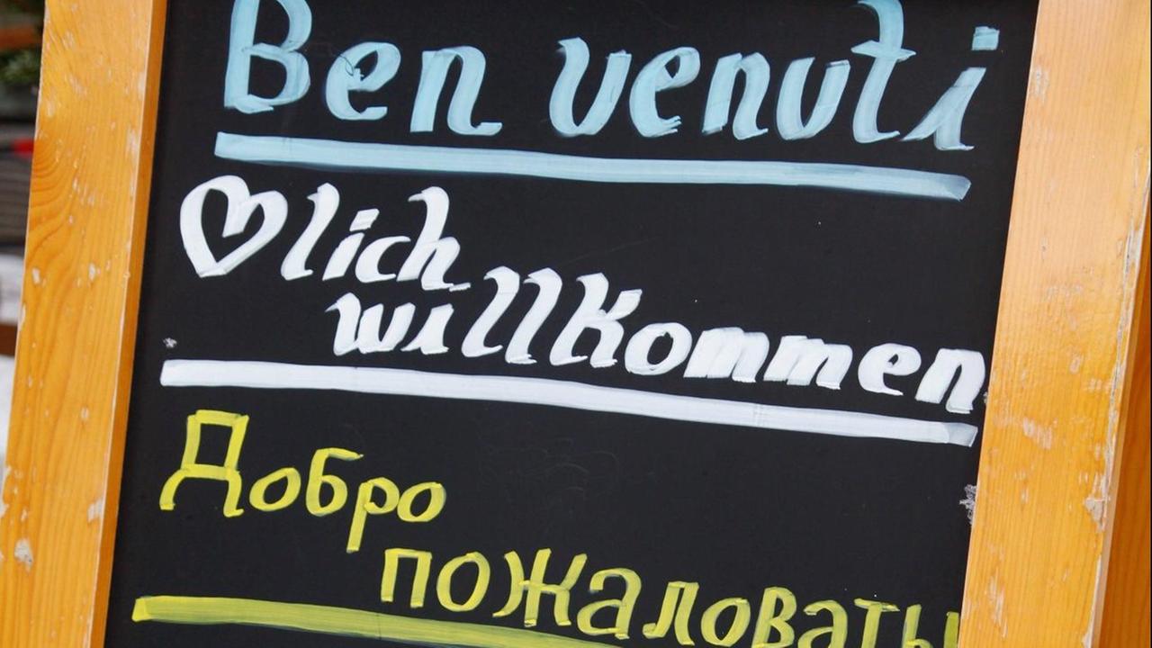 Willkommen in mehreren Sprachen Willkommen in mehreren Sprachen