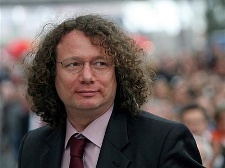 Der Schriftsteller Ingo Schulze bei der Verleihung des Preises der Buchmesse in Leipzig Der Schriftsteller Ingo Schulze bei der Verleihung des Preises der Buchmesse in Leipzig