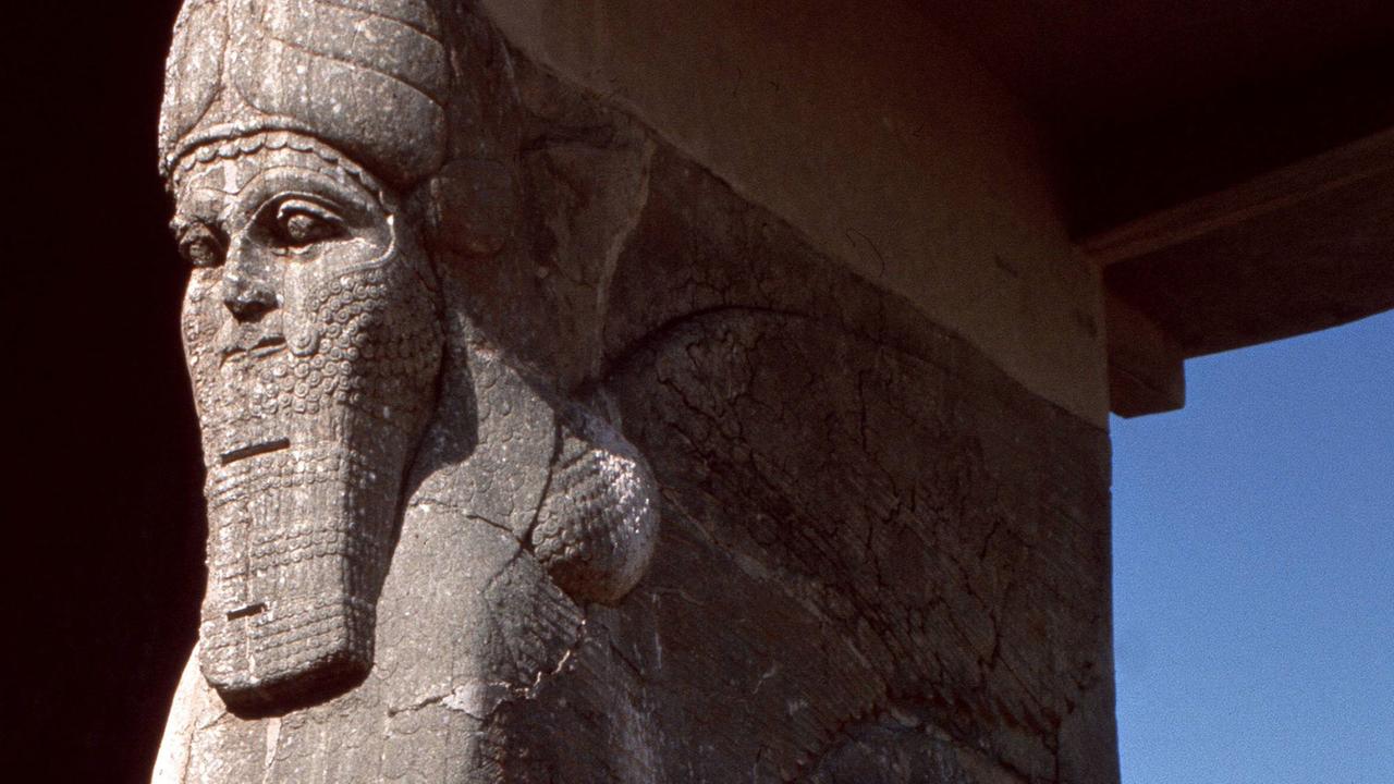 Zerstörungen in Nimrud