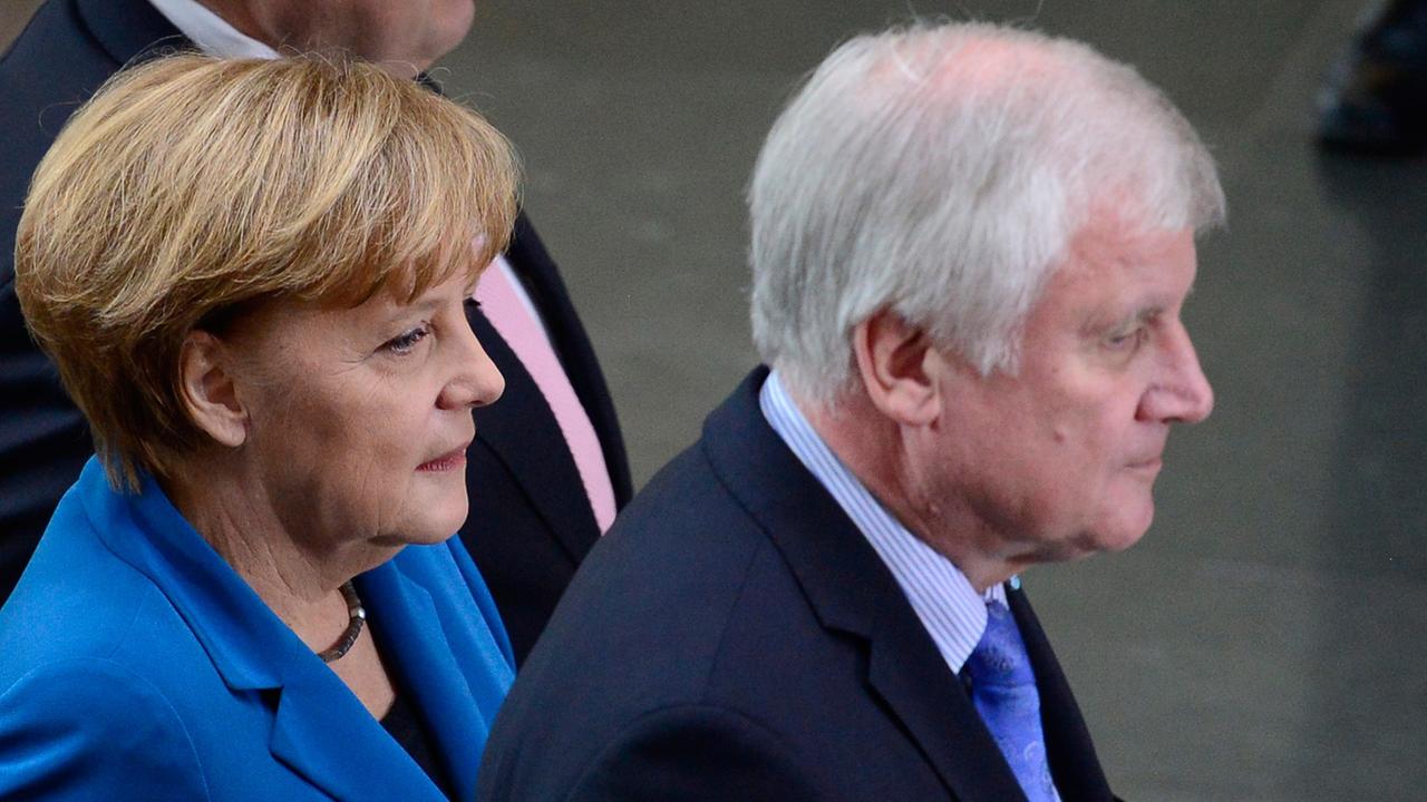 Angela Merkel und Horst Seehofer Angela Merkel und Horst Seehofer