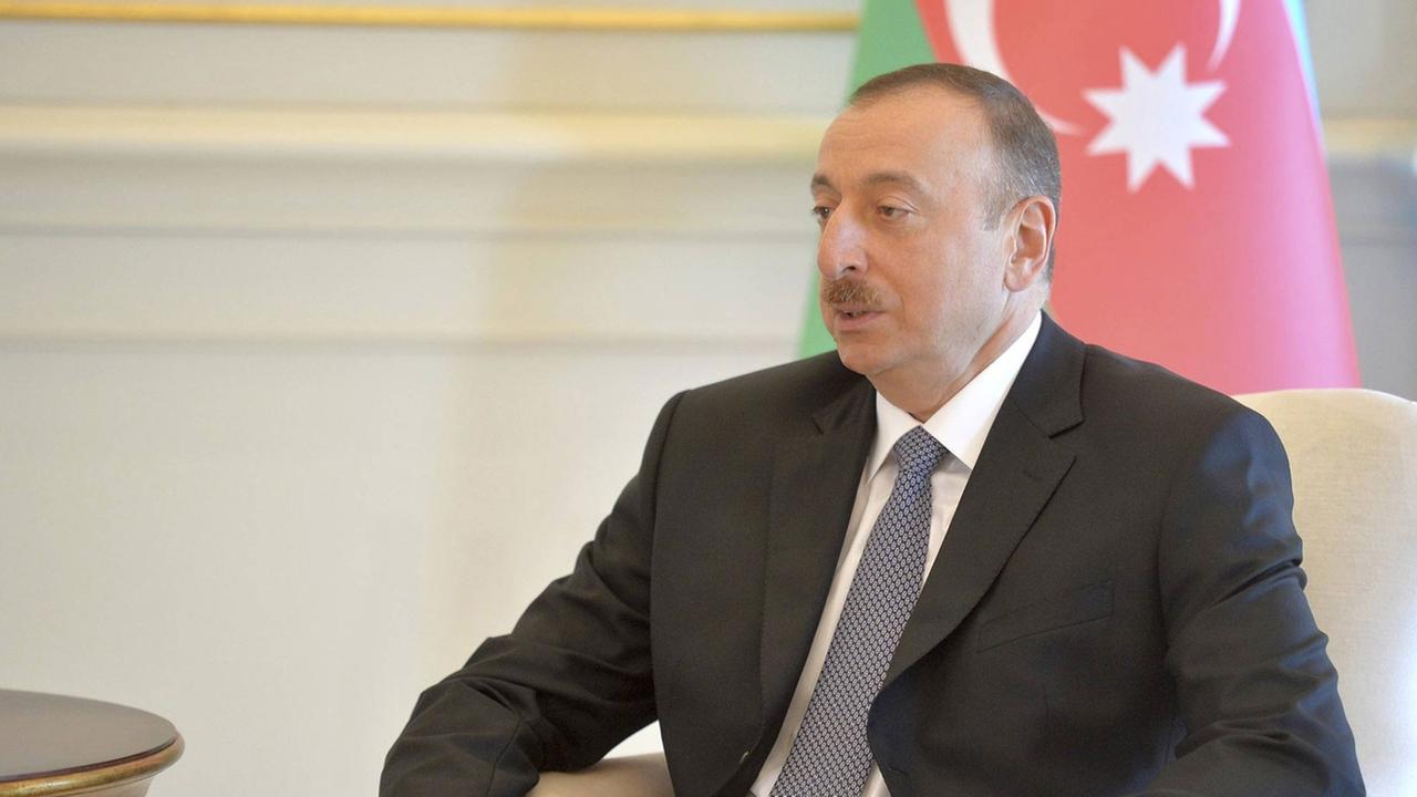 Aserbaidschans Präsident Ilham Alijew Aserbaidschans Präsident Ilham Alijew