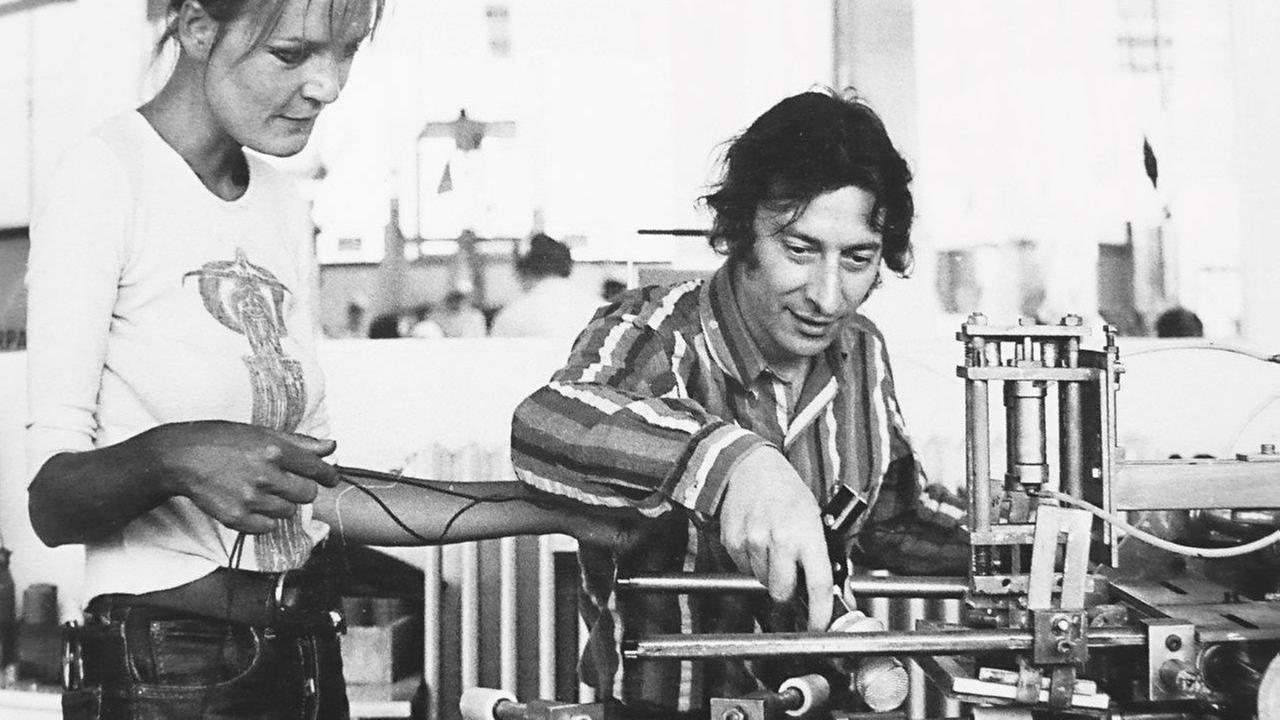 Luc Ferrari und seine Assistentin Ilse Mengel in Baden-Baden, 1971. Luc Ferrari und seine Assistentin Ilse Mengel in Baden-Baden, 1971.