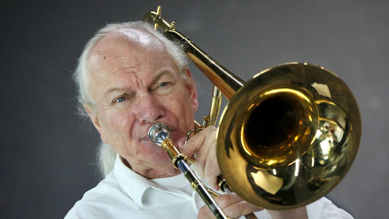 Der Jazz-Posaunist Konrad (Conny) Bauer Der Jazz-Posaunist Konrad (Conny) Bauer