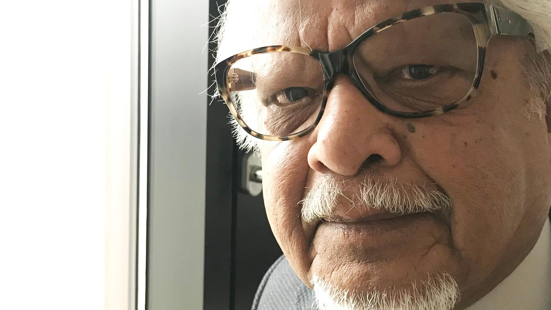Arun Gandhi, indischer Friedensaktivist, Enkel von Mahatma Gandhi Arun Gandhi, indischer Friedensaktivist, Enkel von Mahatma Gandhi