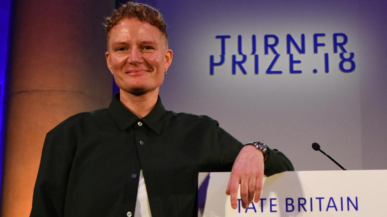 Charlotte Prodger, Videokünstlerin aus Schottland, wurde mit dem Turner-Preis in der Tate Britain in London ausgezeichnet. Charlotte Prodger, Videokünstlerin aus Schottland, wurde mit dem Turner-Preis in der Tate Britain in London ausgezeichnet.