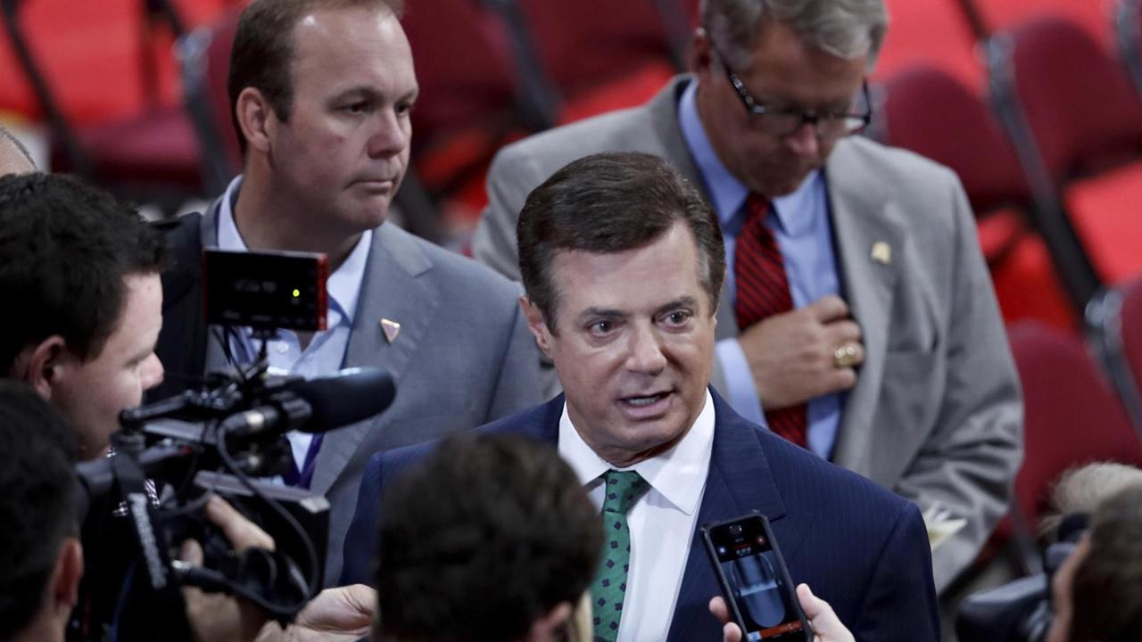 Donald Trumps Wahlkampfmanager Paul Manafort (17.7.2016). Donald Trumps Wahlkampfmanager Paul Manafort (17.7.2016).