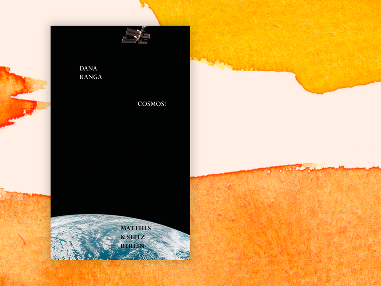 Zu sehen ist das Cover des Buches "Cosmos!" von Dana Ranga.