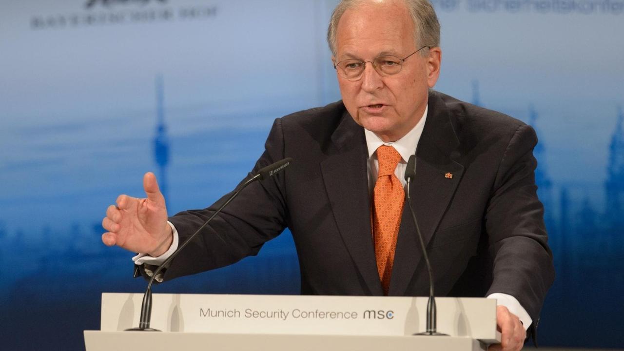 Wolfgang Ischinger, Leiter der Münchner Sicherheitskonferenz (06.02.2015)