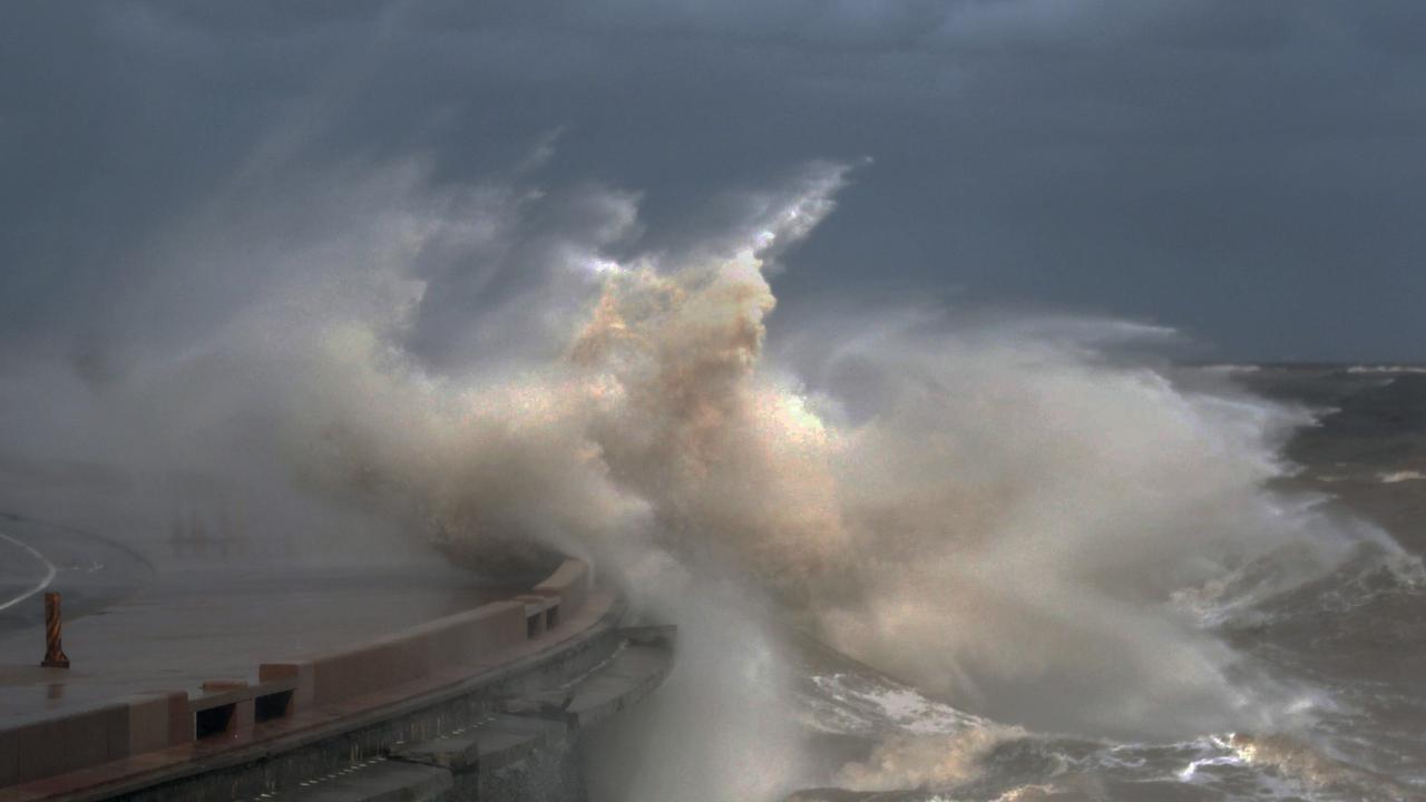Die Geschehnisse wachsen M über den Kopf - es entwickelt sich ein Drama. Heftiger Sturm in Montevideo, Uruguay (2011). Die Geschehnisse wachsen M über den Kopf - es entwickelt sich ein Drama. Heftiger Sturm in Montevideo, Uruguay (2011).