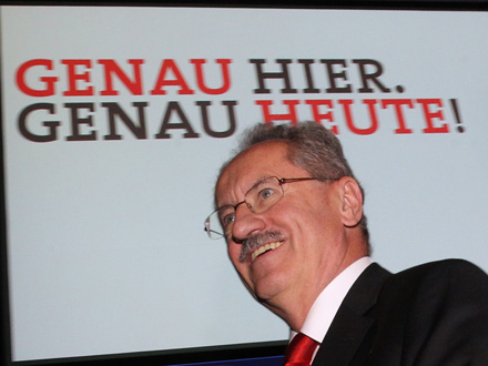 Der Münchner Oberbürgermeister wird auf dem Landesparteitag der SPD in Nürnberg als Spitzenkandidat für die Bayernwahl 2013 nominiert