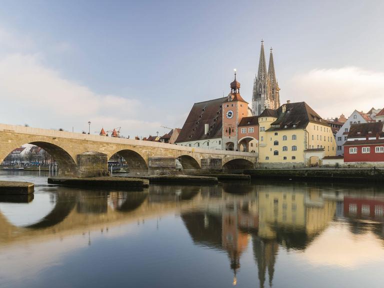 Blick auf die Stadt Regensburg