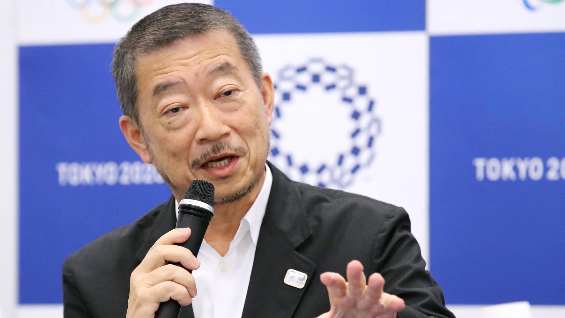 Hiroshi Sasaki musste als Kreativdirektor der Olympischen Spiele von Tokio abtreten. Hiroshi Sasaki musste als Kreativdirektor der Olympischen Spiele von Tokio abtreten.