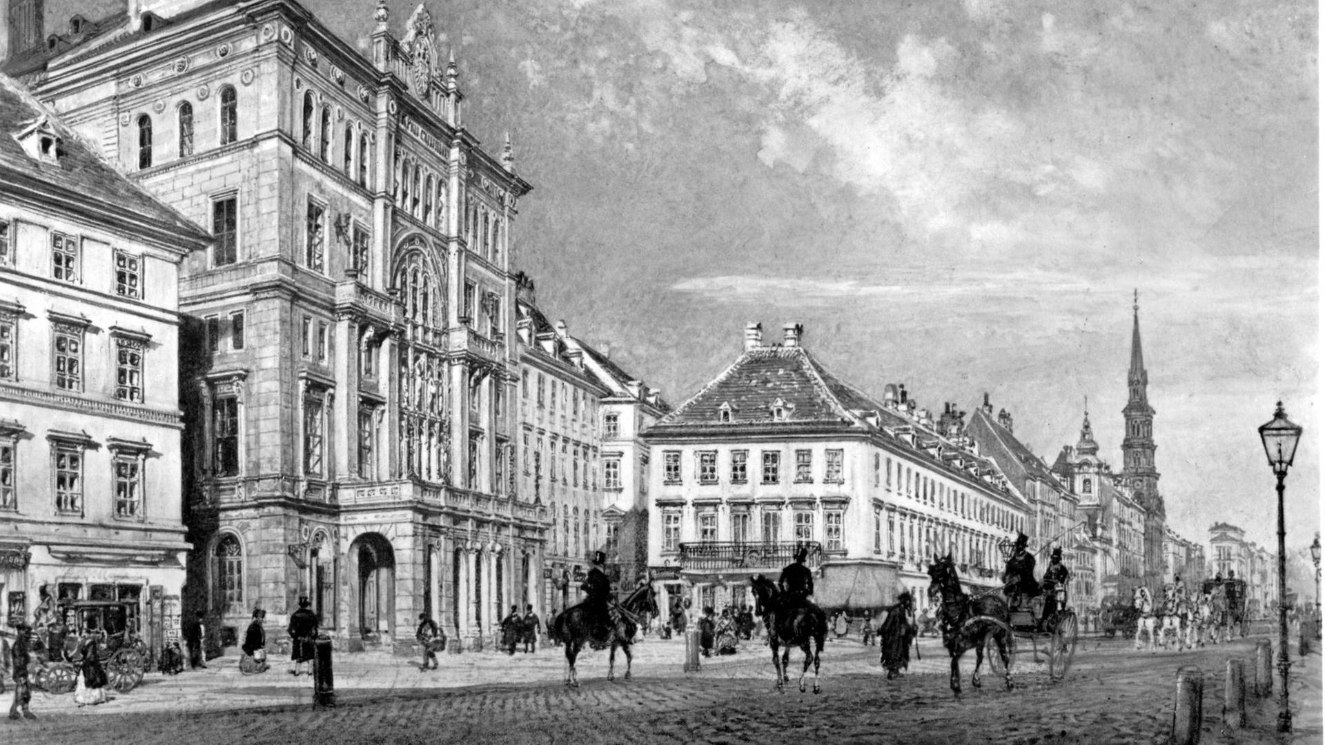 Rudolf von Alt - "Wien"