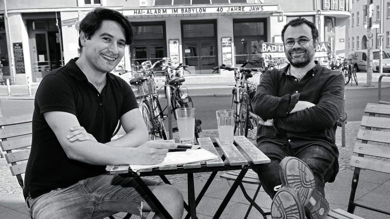 Das Comiczeichner-Duo Hauck & Bauer Das Comiczeichner-Duo Hauck & Bauer