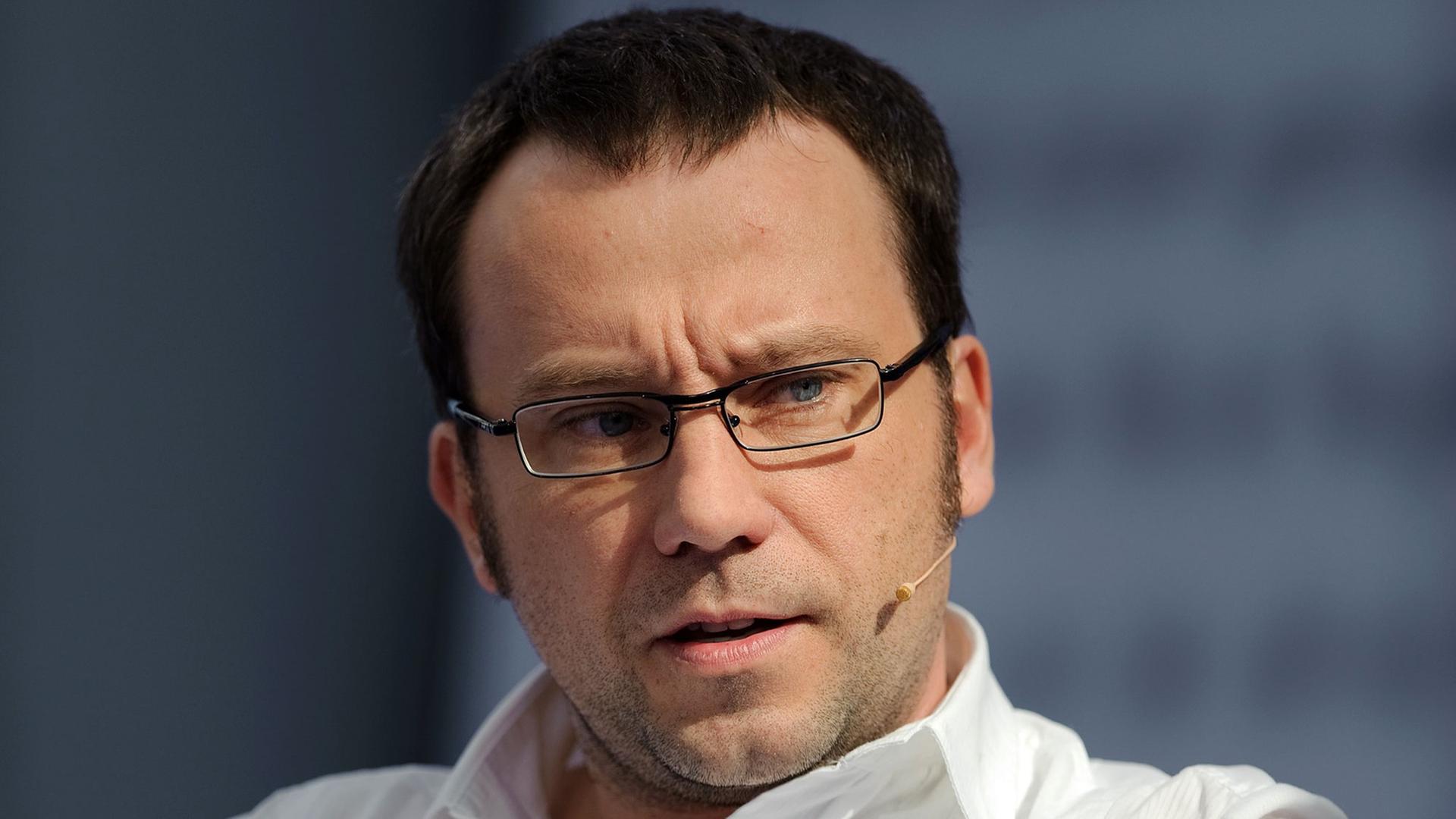 Der Autor Gregor Sander spricht am Samstag auf der Leipziger Buchmesse Der Autor Gregor Sander spricht am Samstag auf der Leipziger Buchmesse