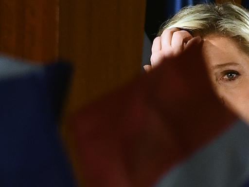 Die Chefin des rechtsextremen "Front National" in Frankreich: Marine Le Pen