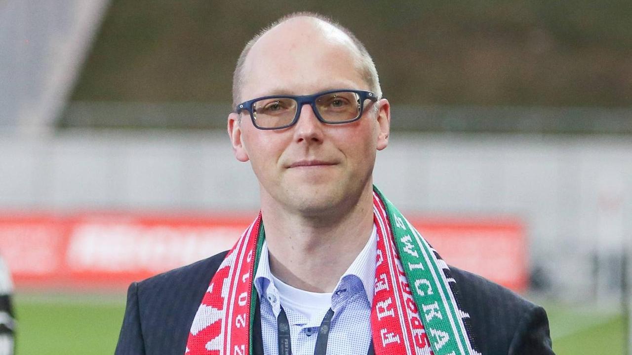 Tobias Leege, der Vorstandssprecher vom FSV Zwickau Tobias Leege, der Vorstandssprecher vom FSV Zwickau