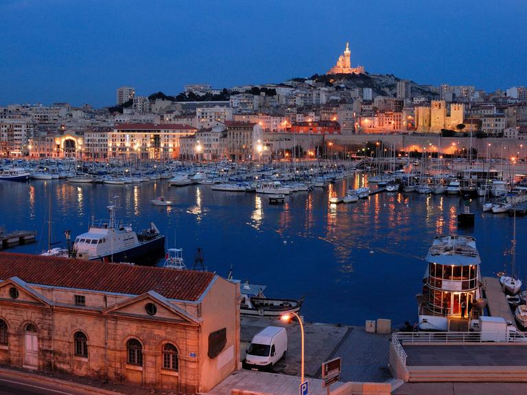 Alter Yachthafen von Marseille, Frankreich