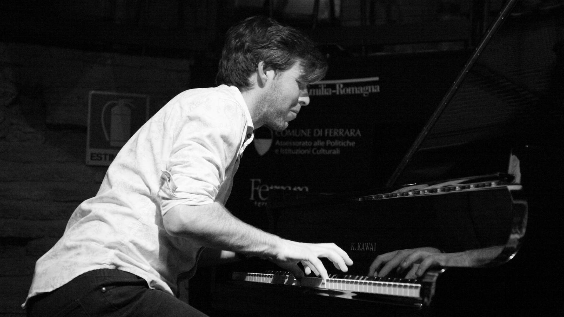 Der Musiker Gwilym Simcock Der Musiker Gwilym Simcock
