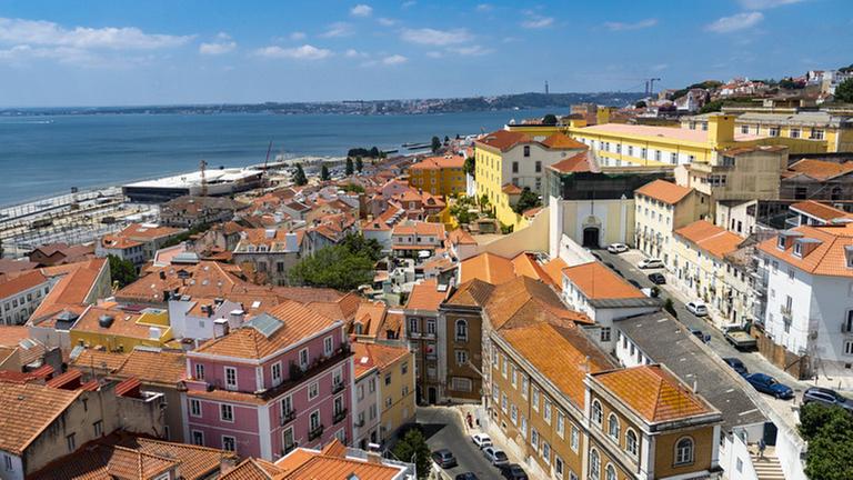 Stadtansicht Lissabon in Portugal.