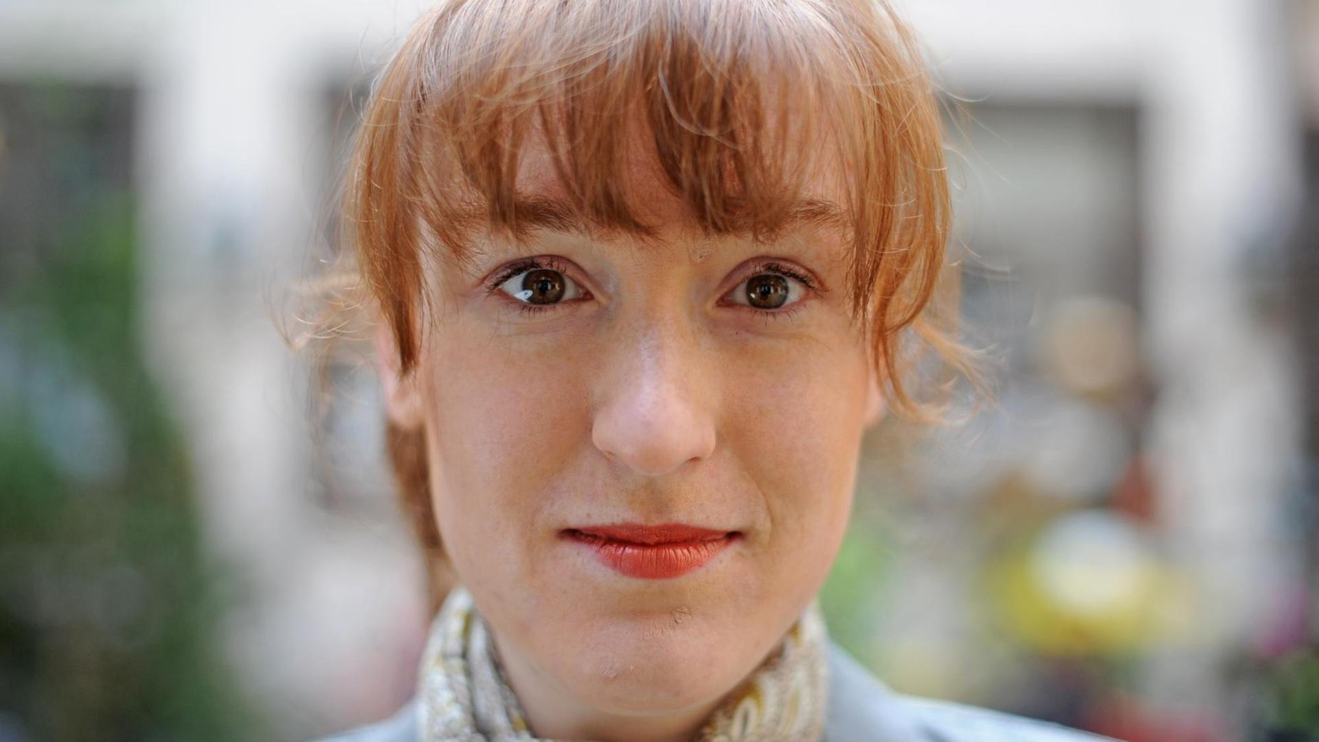 Die deutsche Schriftstellerin Nora Bossong Die deutsche Schriftstellerin Nora Bossong