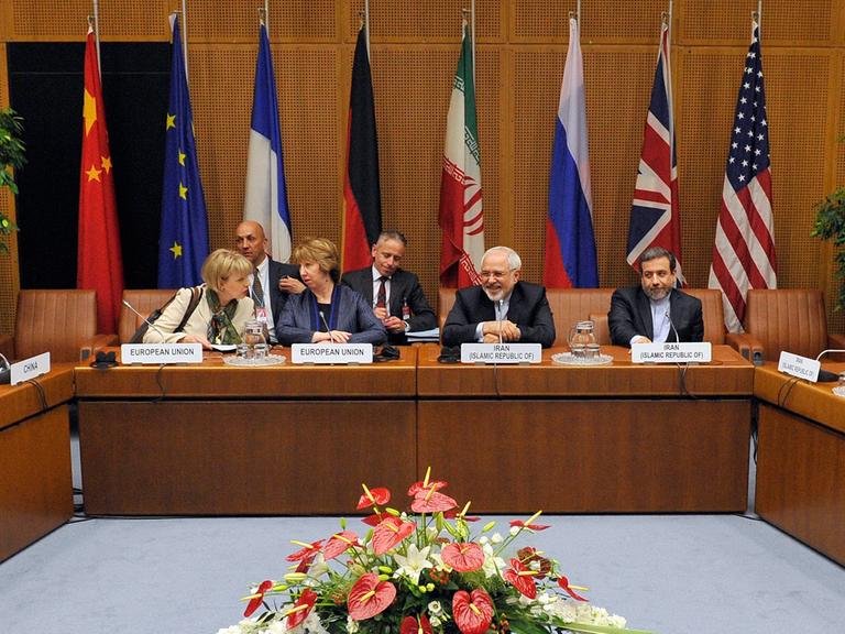 Atomgespräche mit dem Iran in Wien.