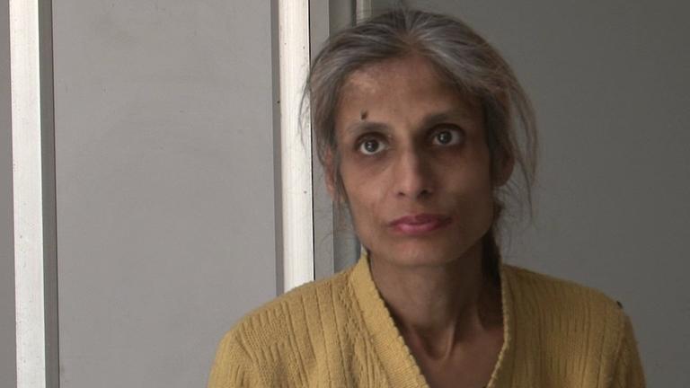 Die indische Witwe Gauri Malik 