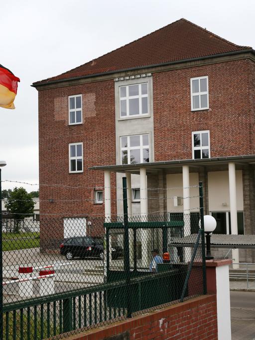 Die Tollense Kaserne in Neubrandenburg (Mecklenburg-Vorpommern).