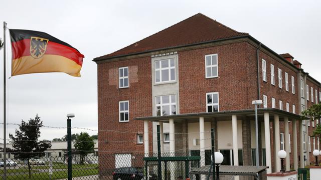 Die Tollense Kaserne in Neubrandenburg (Mecklenburg-Vorpommern).