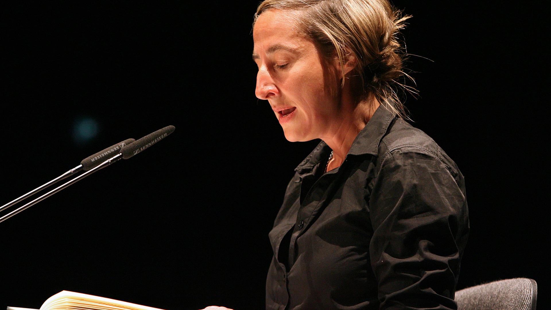 Die deutsche Schriftstellerin Judith Hermann Die deutsche Schriftstellerin Judith Hermann