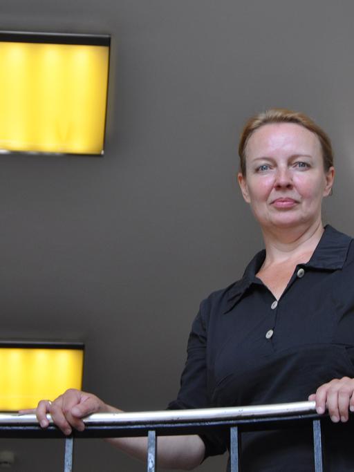 Mechthild Lanfermann im Deutschlandradio Kultur