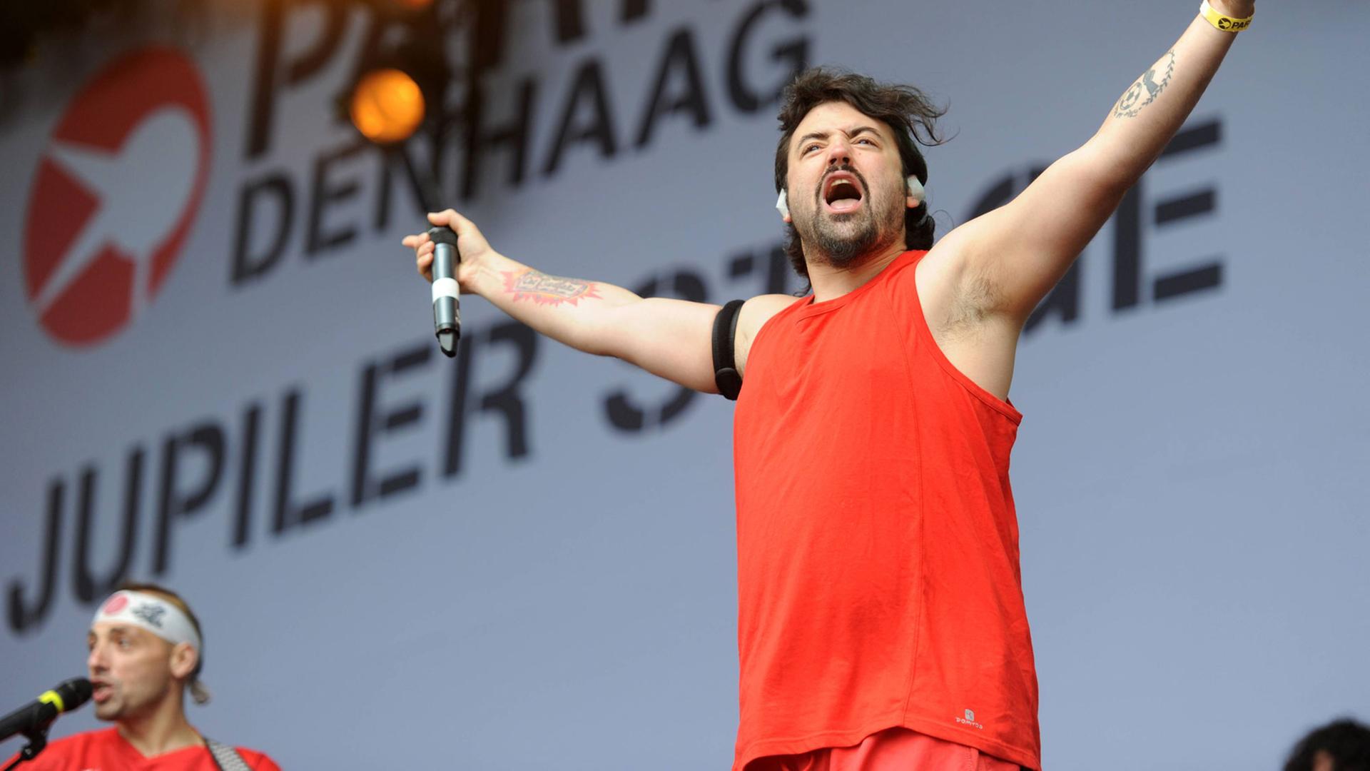 Che Sudaka auf einem Musik Festival Che Sudaka auf einem Musik Festival