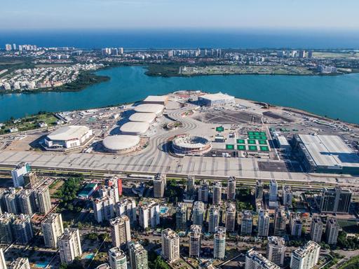 Luftbild Olympiapark in Rio de Janeiro