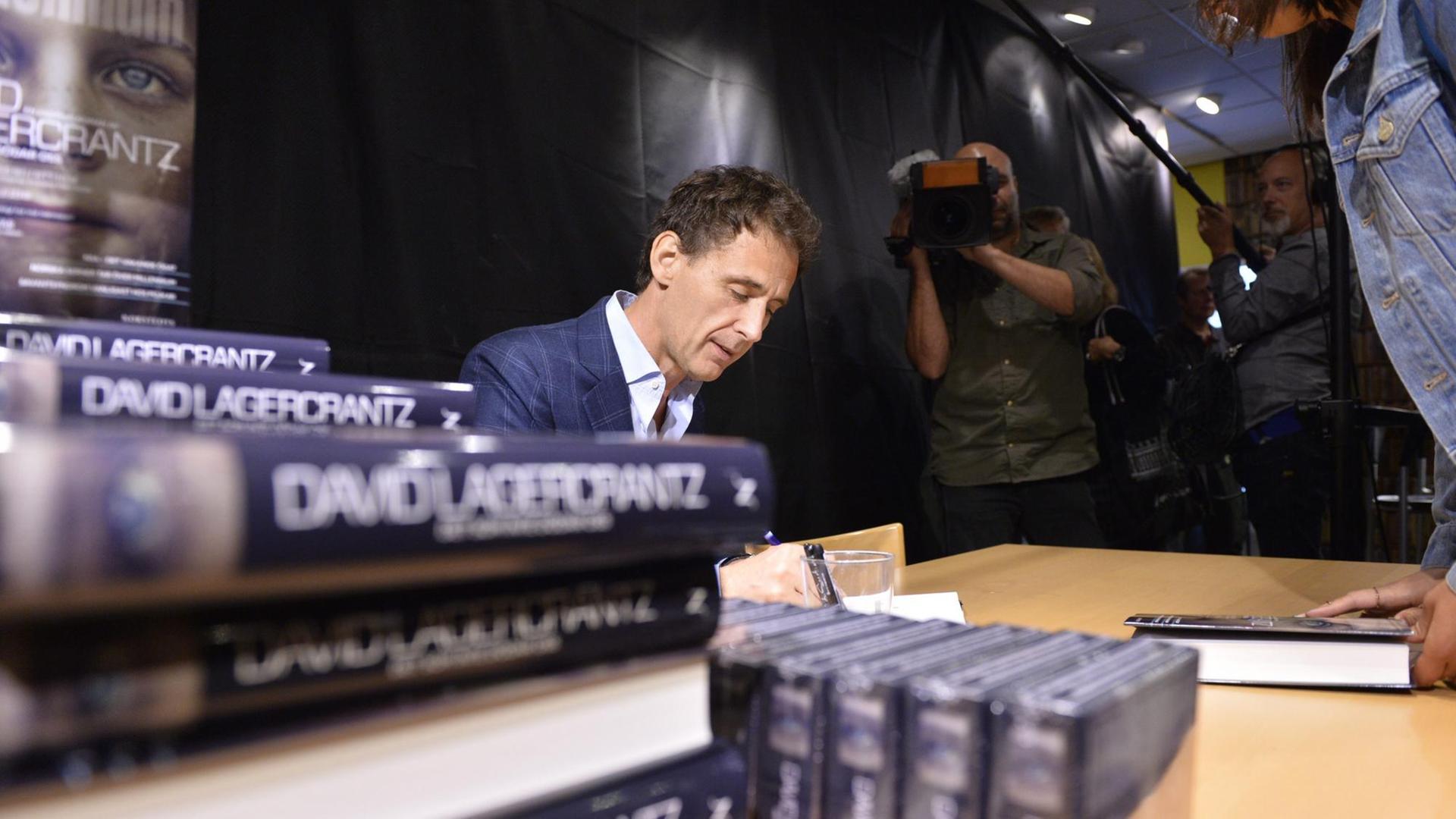 Der schwedische Autor David Lagercrantz Der schwedische Autor David Lagercrantz