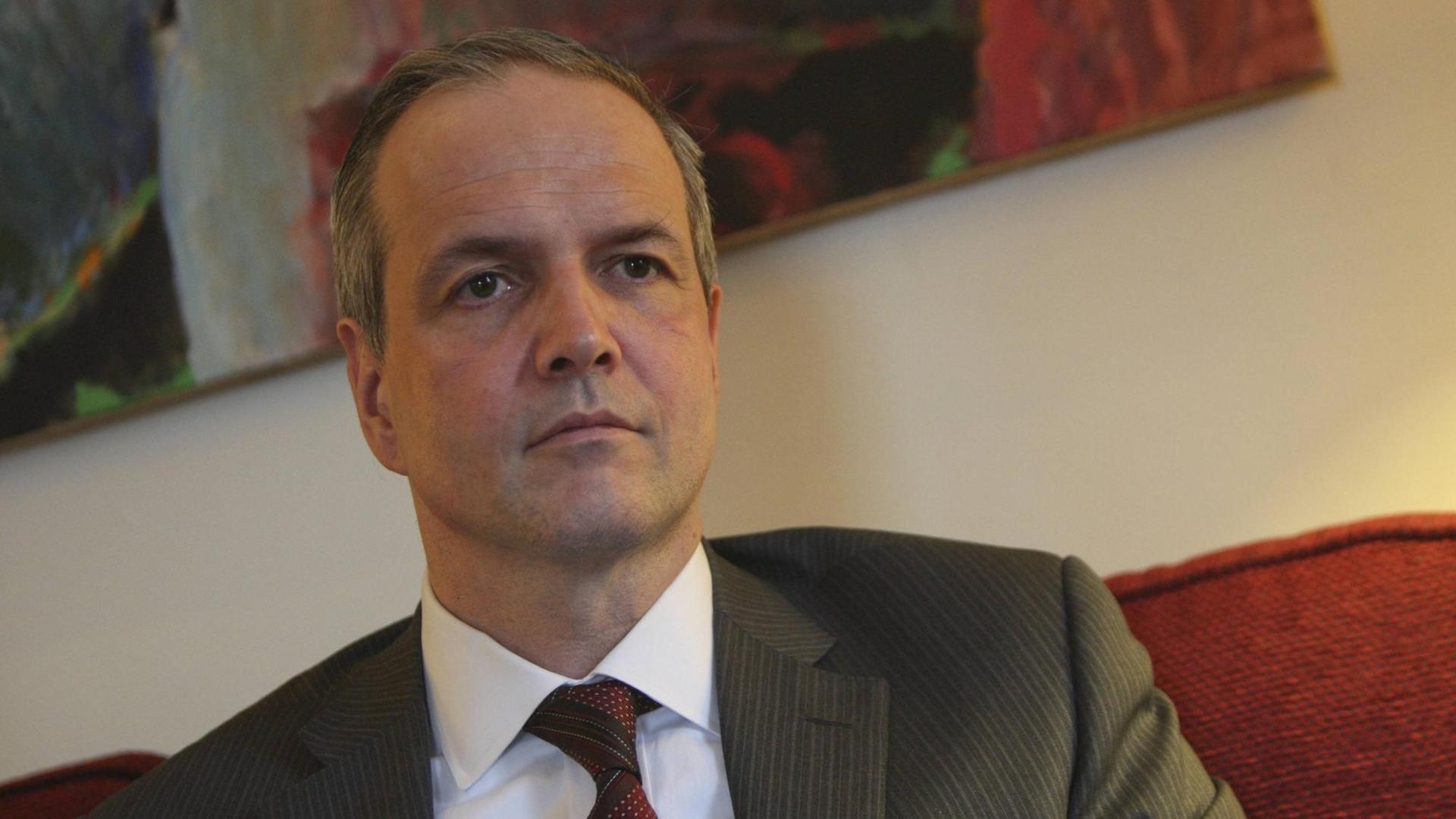 Der deutsche Politikwissenschaftler Michael Werz. Der deutsche Politikwissenschaftler Michael Werz.