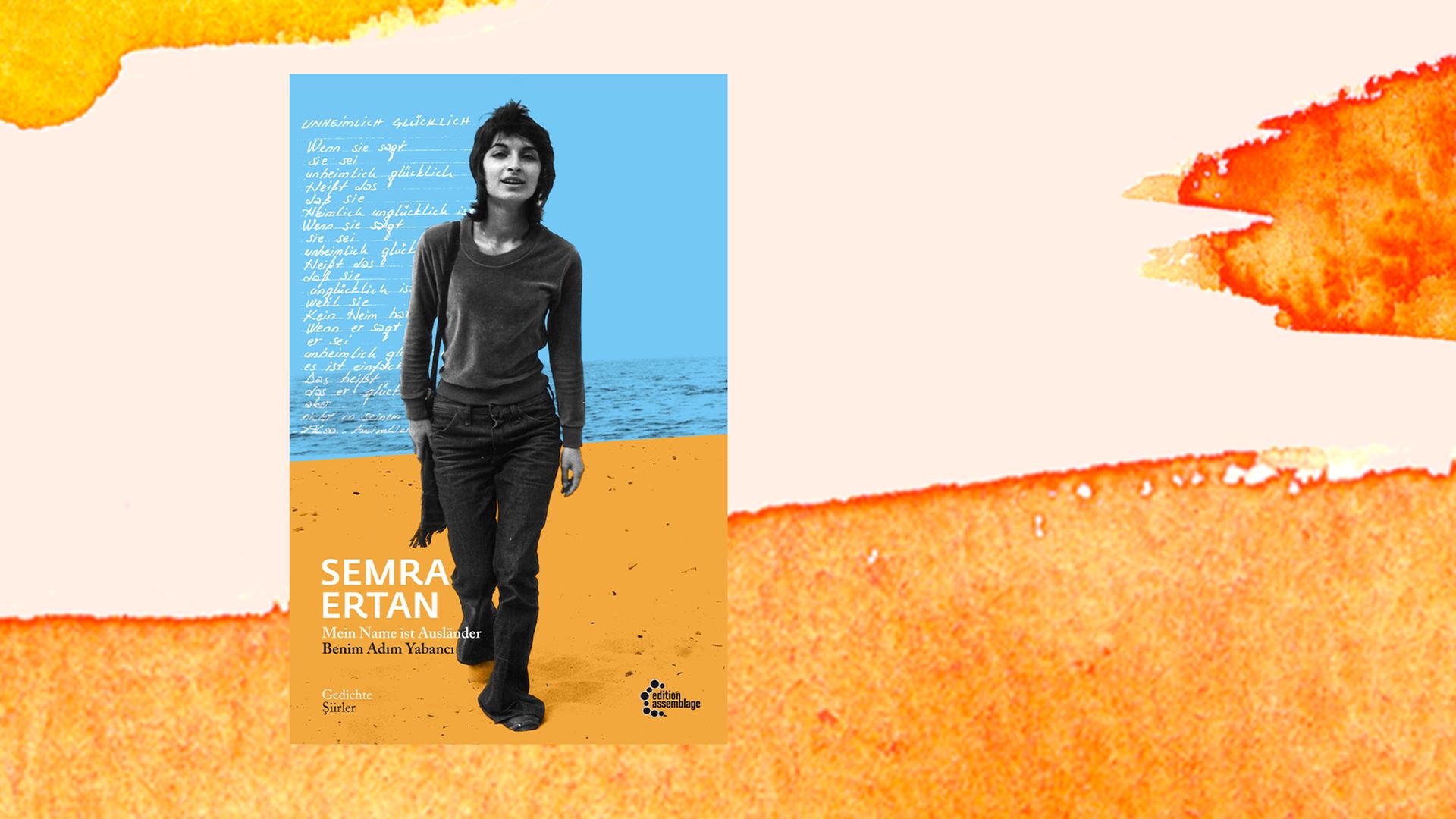 Buchcover von Semra Ertan "Mein Name ist Ausländer. Benim Adim Yabanci. Gedichte". Edition Assemblage, 2021. Buchcover von Semra Ertan "Mein Name ist Ausländer. Benim Adim Yabanci. Gedichte". Edition Assemblage, 2021.