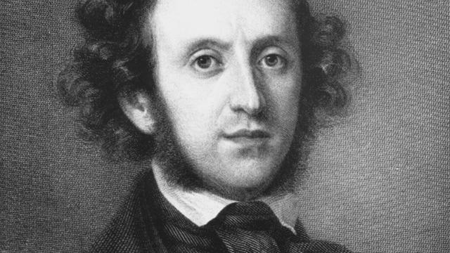 Der Komponist, Dirigent und Pianist Felix Mendelssohn-Bartholdy. Er wurde am 3. Februar 1809 in Hamburg geboren und ist am 4. November 1847 in Leipzig gestorben