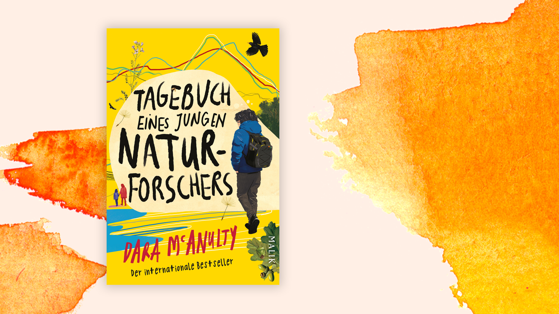 Zu sehen ist das Buch "Tagebuch eines jungen Naturforschers" von Dara McAnulty. Zu sehen ist das Buch "Tagebuch eines jungen Naturforschers" von Dara McAnulty.