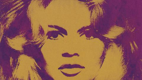 Porträt von Brigitte Bardot des US-Künstlers Andy Warhol (undatiert). Sotheby's versteigerte am Dienstag (22.05.2012) in London Kunstobjekte aus der Sammlung von Gunter Sachs.