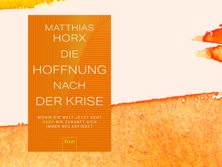Das Cover des Buches "Die Hoffnung nach der Krise" auf pastellfarbenem Untergrund.
