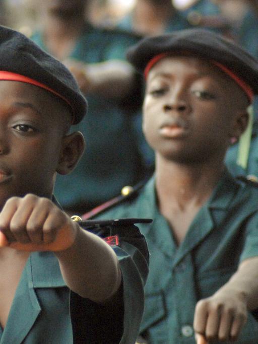 Kindersoldaten in Afrika: Ein Thema für Künstler überall auf dem Kontinent.