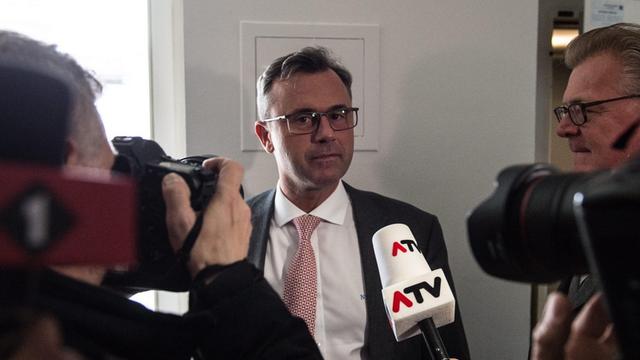 Norbert Hofer, Kandidat der FPÖ für die Präsidentschaftswahl in Österreich