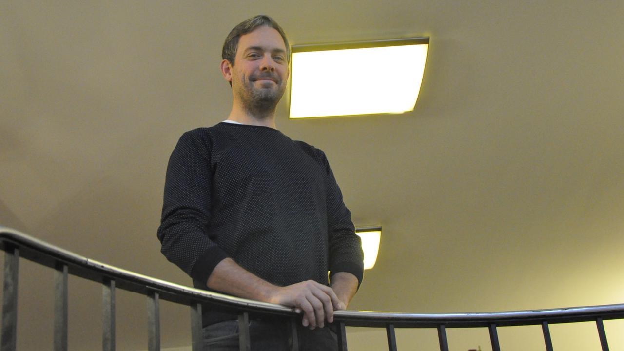 Der Fotograf Jan von Holleben im Funkhaus von Deutschlandradio Kultur Der Fotograf Jan von Holleben im Funkhaus von Deutschlandradio Kultur